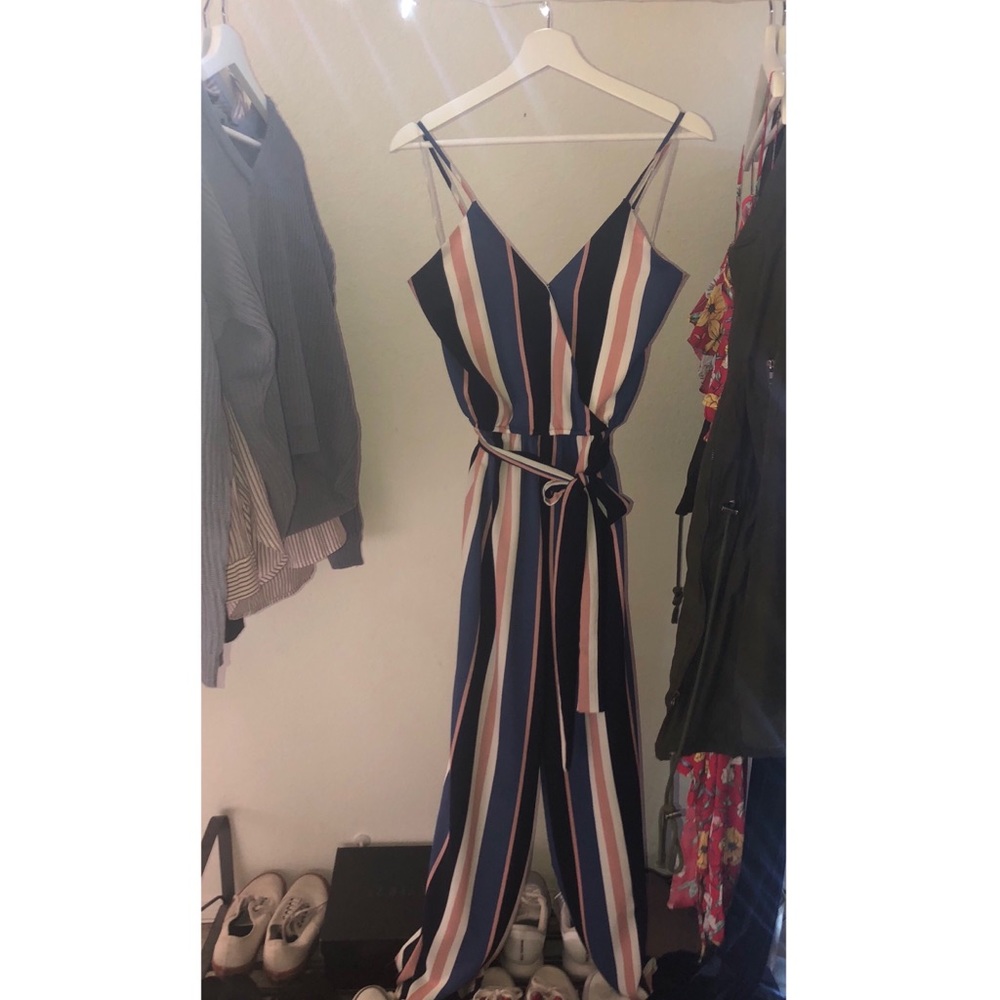 Striped Jumpsuit - Picture 3 of 3